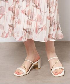 ESPERANZA / エスペランサ サンダル | ゴールドラインミュールサンダル