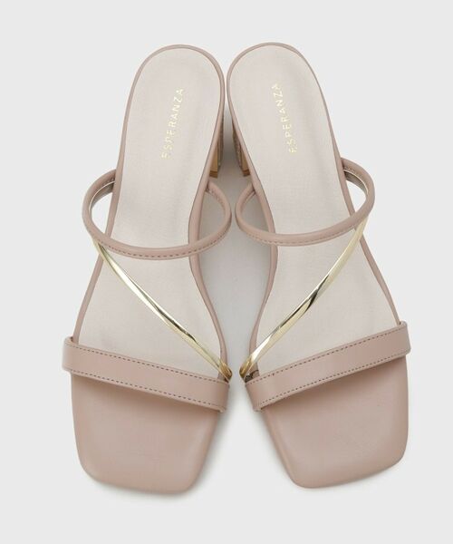 ESPERANZA / エスペランサ サンダル | ゴールドラインミュールサンダル | 詳細17
