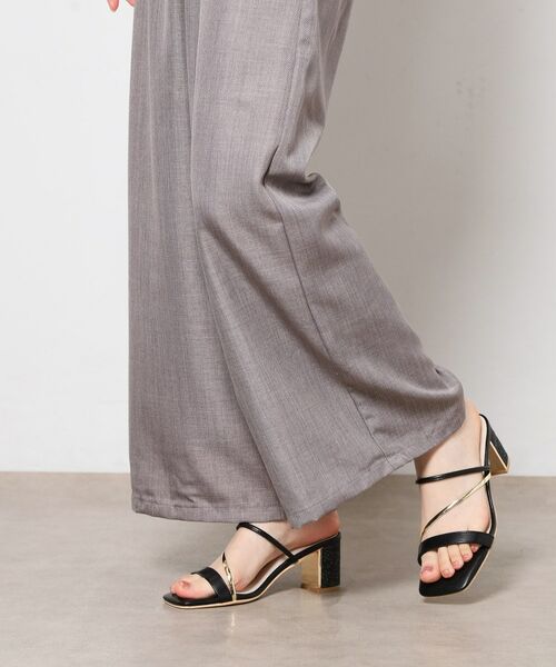 ESPERANZA / エスペランサ サンダル | ゴールドラインミュールサンダル | 詳細4