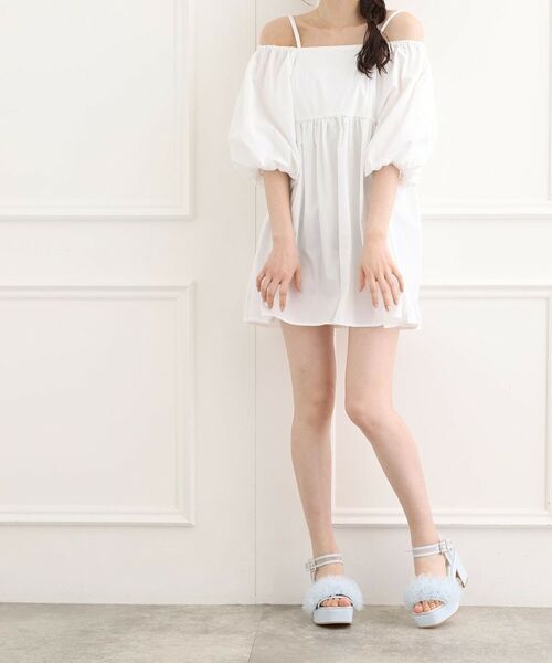 ESPERANZA / エスペランサ サンダル | 2WAYフリルナチュ盛りサンダル | 詳細12