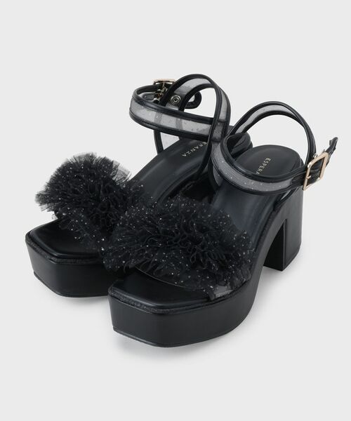 ESPERANZA / エスペランサ サンダル | 2WAYフリルナチュ盛りサンダル | 詳細14