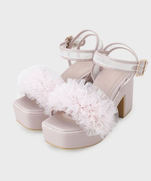 ESPERANZA / エスペランサ サンダル | 2WAYフリルナチュ盛りサンダル | 詳細15