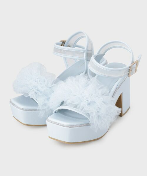 ESPERANZA / エスペランサ サンダル | 2WAYフリルナチュ盛りサンダル | 詳細16