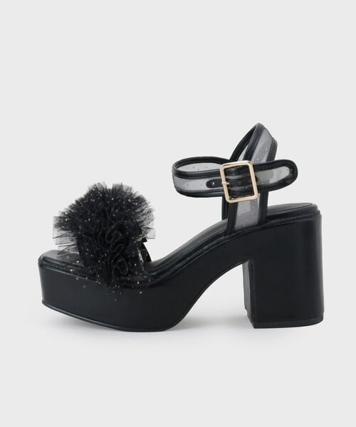 ESPERANZA / エスペランサ サンダル | 2WAYフリルナチュ盛りサンダル | 詳細18