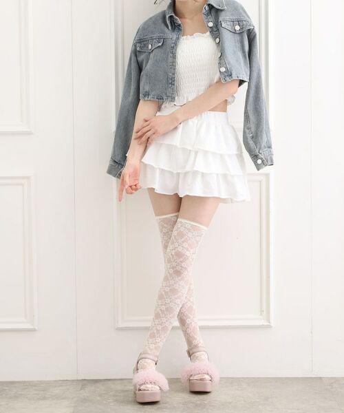 ESPERANZA / エスペランサ サンダル | 2WAYフリルナチュ盛りサンダル | 詳細8