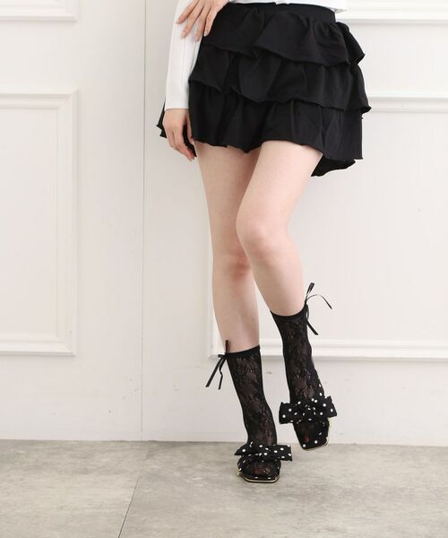 ESPERANZA / エスペランサ サンダル | リボンクリアヒールサンダル | 詳細14