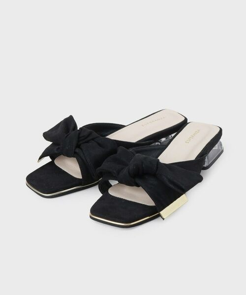 ESPERANZA / エスペランサ サンダル | リボンクリアヒールサンダル | 詳細17