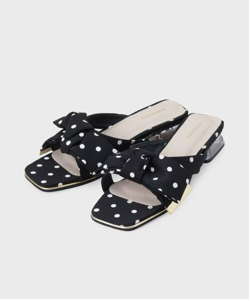 ESPERANZA / エスペランサ サンダル | リボンクリアヒールサンダル | 詳細20