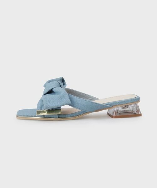 ESPERANZA / エスペランサ サンダル | リボンクリアヒールサンダル | 詳細23