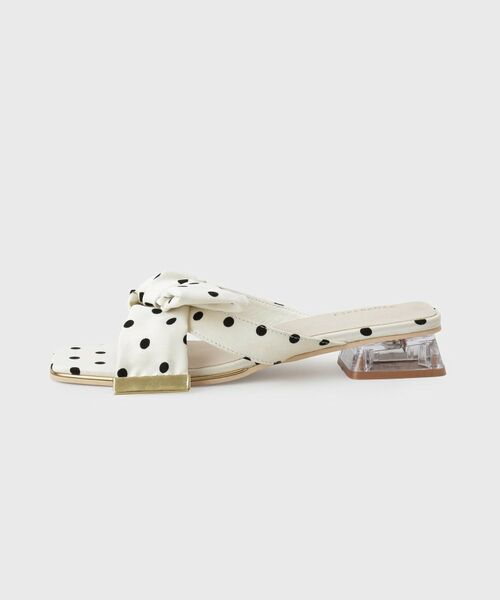 ESPERANZA / エスペランサ サンダル | リボンクリアヒールサンダル | 詳細24