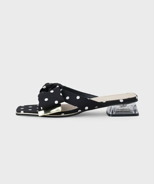 ESPERANZA / エスペランサ サンダル | リボンクリアヒールサンダル | 詳細25