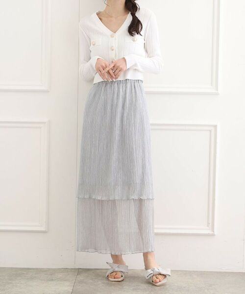 ESPERANZA / エスペランサ サンダル | リボンクリアヒールサンダル | 詳細3