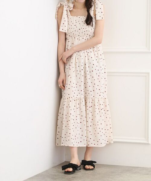 ESPERANZA / エスペランサ サンダル | リボンクリアヒールサンダル | 詳細6