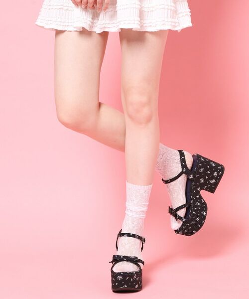 ESPERANZA / エスペランサ サンダル | 厚底バレーコアリボンサンダル | 詳細11