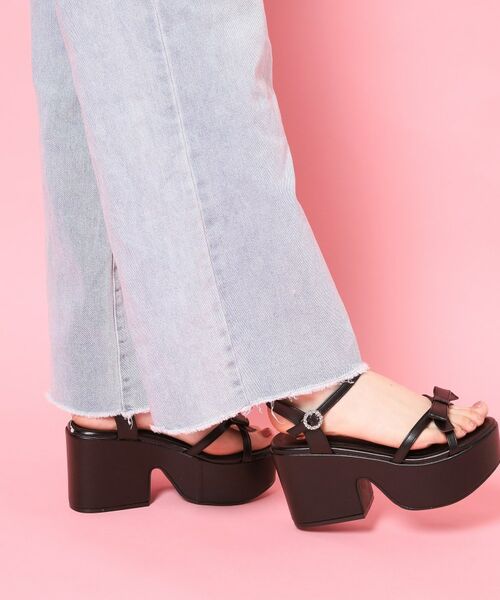 ESPERANZA / エスペランサ サンダル | 厚底バレーコアリボンサンダル | 詳細4