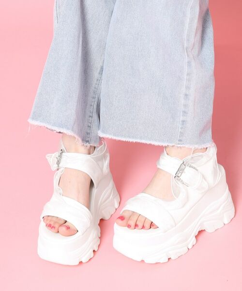 ESPERANZA / エスペランサ サンダル | 厚底ダブルソールシフォンサンダル | 詳細1