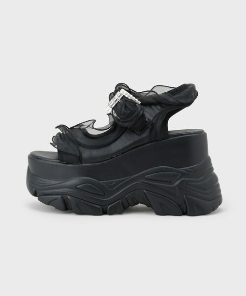 ESPERANZA / エスペランサ サンダル | 厚底ダブルソールシフォンサンダル | 詳細10