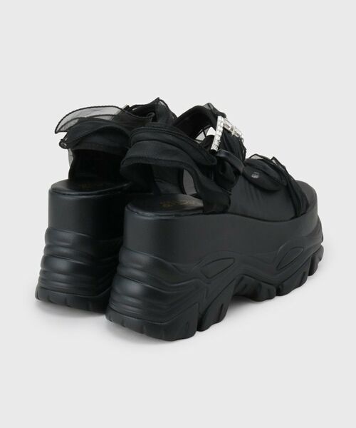 ESPERANZA / エスペランサ サンダル | 厚底ダブルソールシフォンサンダル | 詳細11