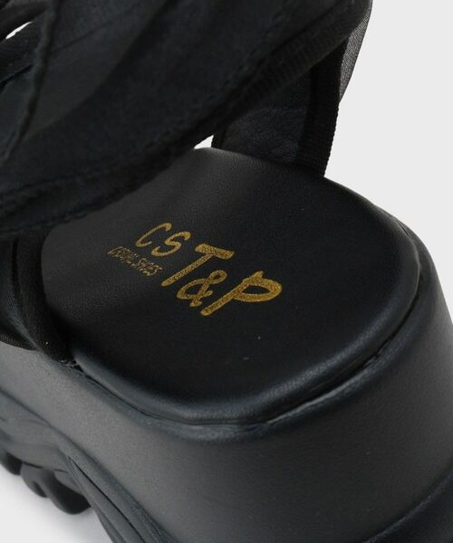 ESPERANZA / エスペランサ サンダル | 厚底ダブルソールシフォンサンダル | 詳細16