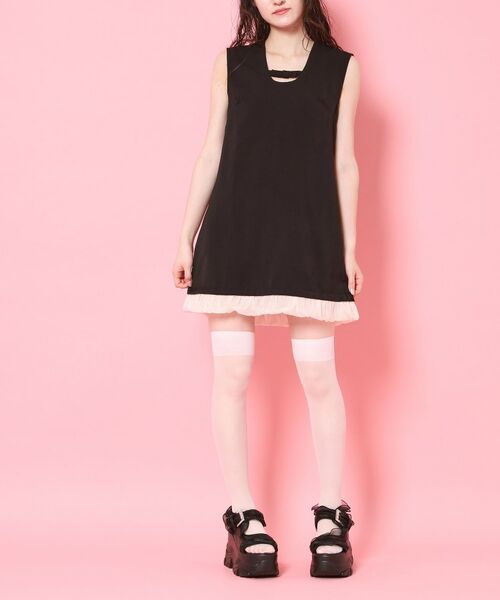 ESPERANZA / エスペランサ サンダル | 厚底ダブルソールシフォンサンダル | 詳細5