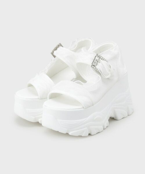 ESPERANZA / エスペランサ サンダル | 厚底ダブルソールシフォンサンダル | 詳細7