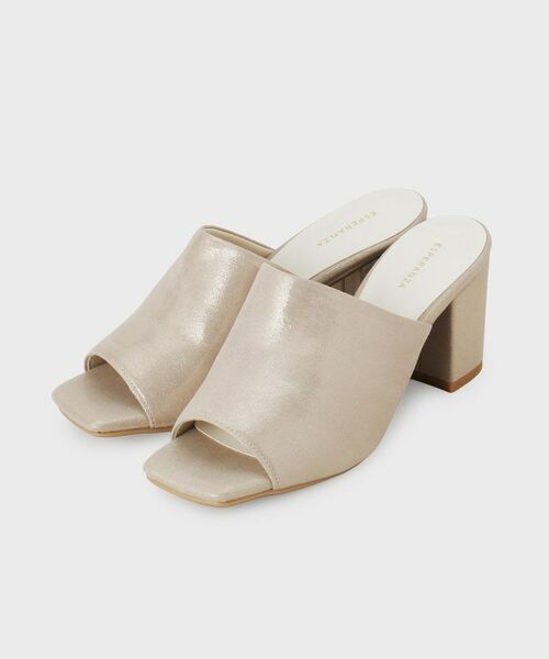 ESPERANZA / エスペランサ サンダル | スクエアブロックヒールミュール | 詳細11