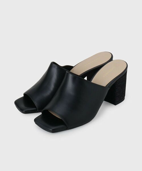 ESPERANZA / エスペランサ サンダル | スクエアブロックヒールミュール | 詳細12