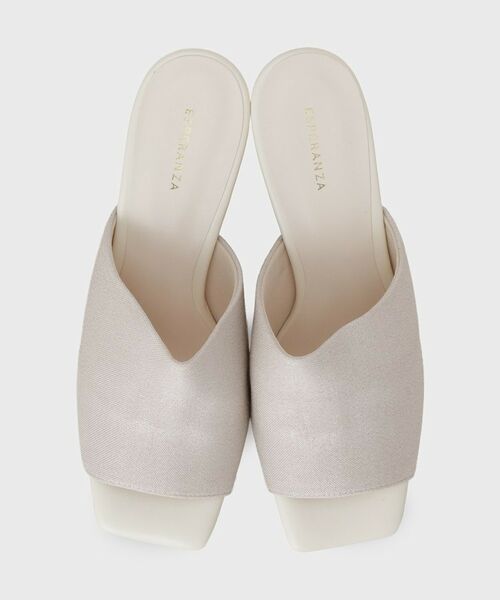 ESPERANZA / エスペランサ サンダル | スクエアブロックヒールミュール | 詳細17