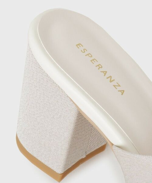 ESPERANZA / エスペランサ サンダル | スクエアブロックヒールミュール | 詳細21