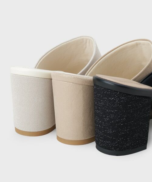 ESPERANZA / エスペランサ サンダル | スクエアブロックヒールミュール | 詳細23
