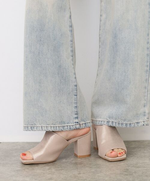 ESPERANZA / エスペランサ サンダル | スクエアブロックヒールミュール | 詳細7