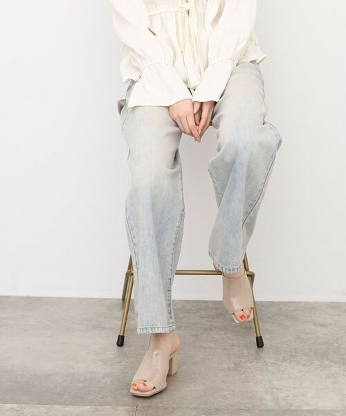 ESPERANZA / エスペランサ サンダル | スクエアブロックヒールミュール | 詳細8