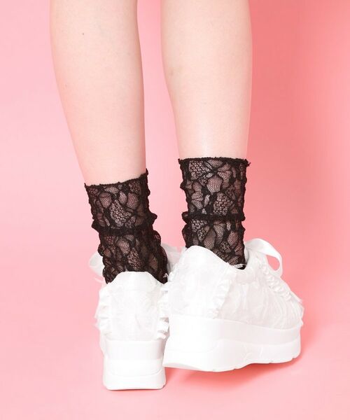 ESPERANZA / エスペランサ スニーカー | 厚底ガーリーリボンレーススニーカー | 詳細1