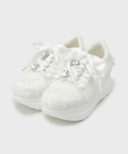 ESPERANZA / エスペランサ スニーカー | 厚底ガーリーリボンレーススニーカー | 詳細10