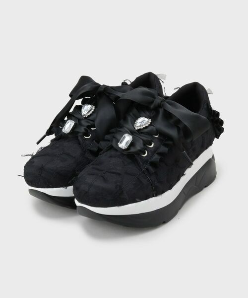 ESPERANZA / エスペランサ スニーカー | 厚底ガーリーリボンレーススニーカー | 詳細11