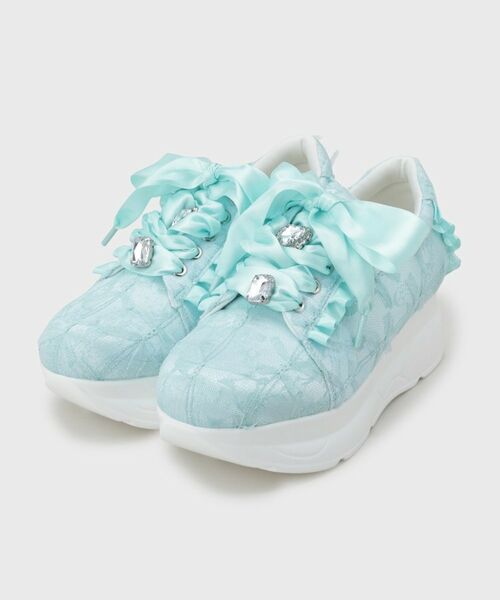 ESPERANZA / エスペランサ スニーカー | 厚底ガーリーリボンレーススニーカー | 詳細12