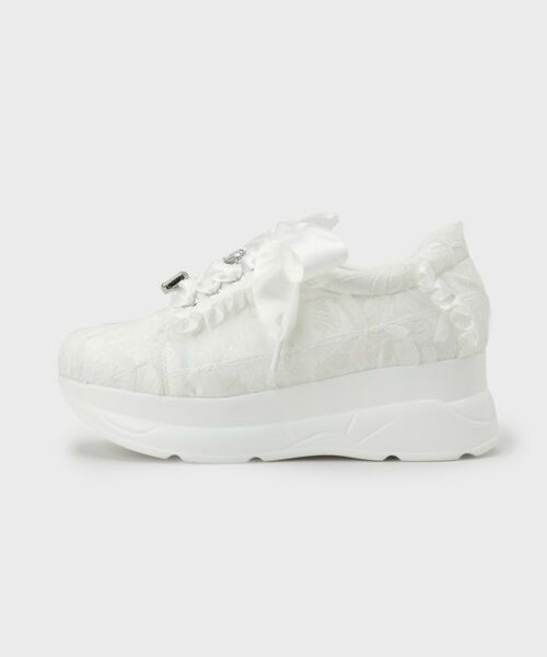 ESPERANZA / エスペランサ スニーカー | 厚底ガーリーリボンレーススニーカー | 詳細14
