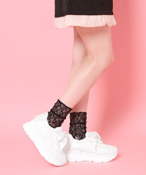 ESPERANZA / エスペランサ スニーカー | 厚底ガーリーリボンレーススニーカー | 詳細2