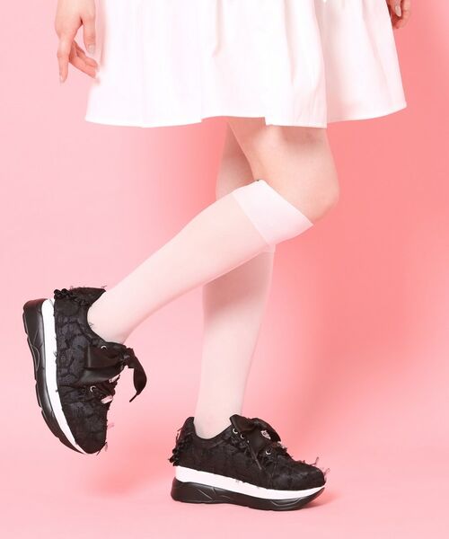ESPERANZA / エスペランサ スニーカー | 厚底ガーリーリボンレーススニーカー | 詳細5