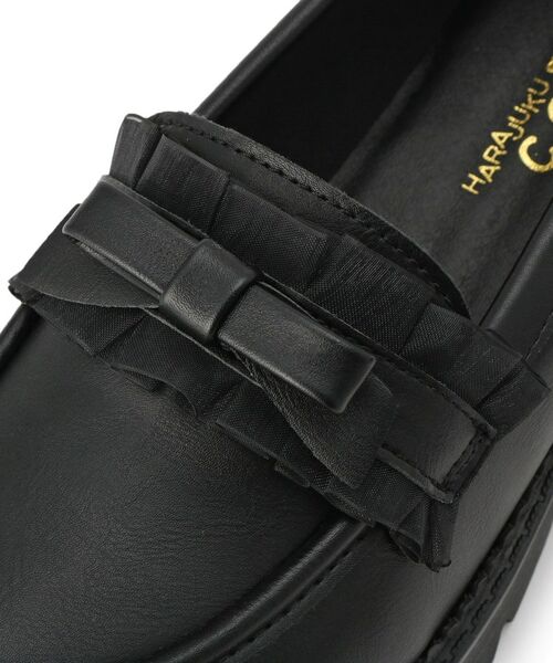 ESPERANZA / エスペランサ パンプス | フリル付きリボンローファー | 詳細25