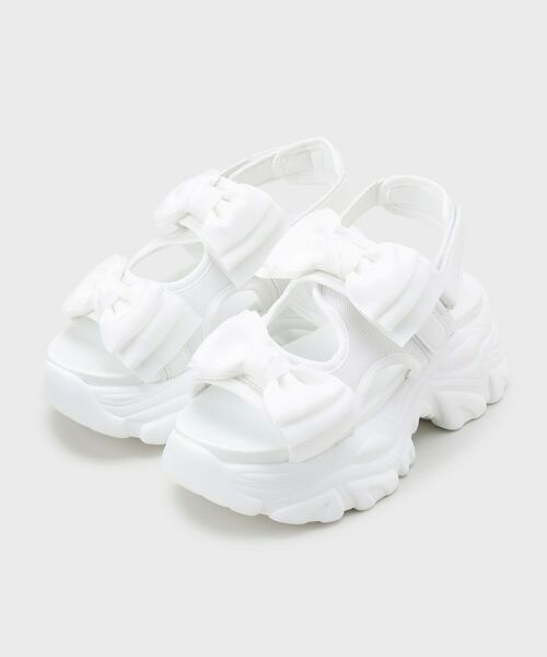 ESPERANZA / エスペランサ サンダル | 厚底ダブルリボンガーリーサンダル | 詳細16