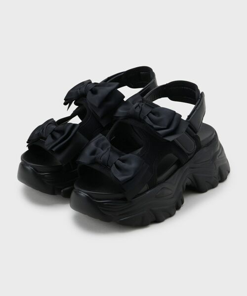 ESPERANZA / エスペランサ サンダル | 厚底ダブルリボンガーリーサンダル | 詳細17