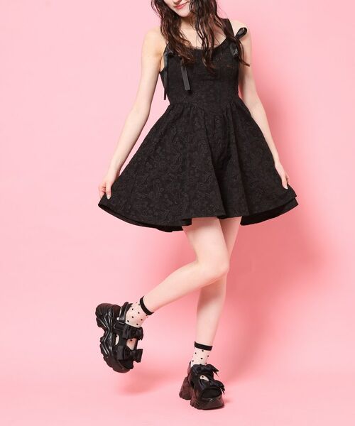 ESPERANZA / エスペランサ サンダル | 厚底ダブルリボンガーリーサンダル | 詳細6