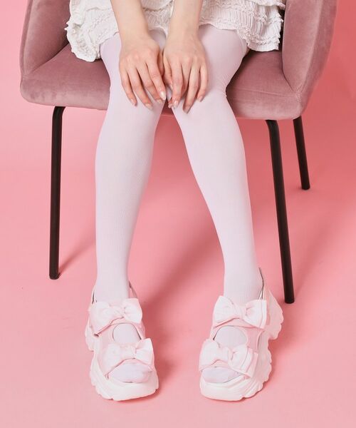 ESPERANZA / エスペランサ サンダル | 厚底ダブルリボンガーリーサンダル | 詳細8