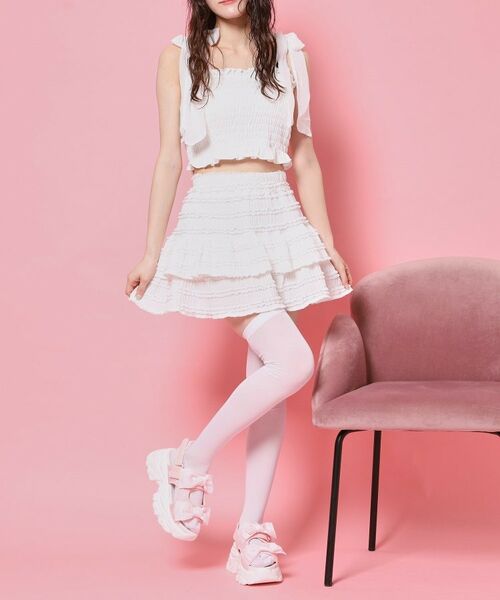 ESPERANZA / エスペランサ サンダル | 厚底ダブルリボンガーリーサンダル | 詳細9