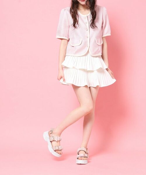 ESPERANZA / エスペランサ サンダル | サテンギャザーベルトサンダル | 詳細12