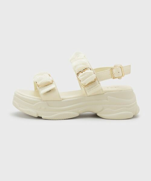 ESPERANZA / エスペランサ サンダル | サテンギャザーベルトサンダル | 詳細21