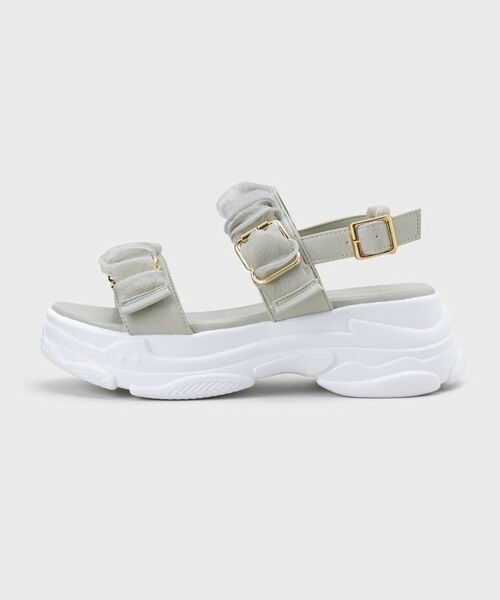 ESPERANZA / エスペランサ サンダル | サテンギャザーベルトサンダル | 詳細25