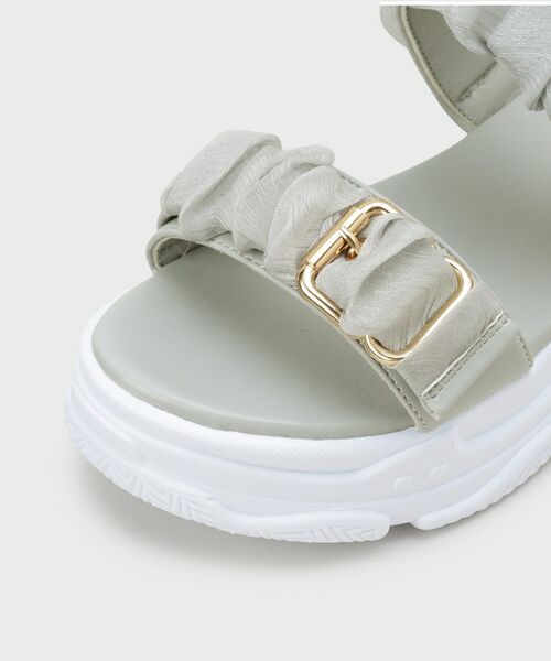 ESPERANZA / エスペランサ サンダル | サテンギャザーベルトサンダル | 詳細29