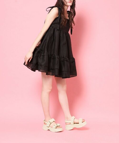 ESPERANZA / エスペランサ サンダル | サテンギャザーベルトサンダル | 詳細3